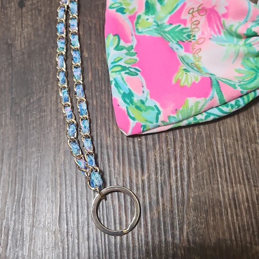 Lilly Pulitzer Necklace/Keychain